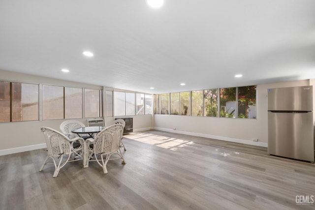 2702 Worthington Ave, Bakersfield, CA 93308 - dining area featuring recessed lighting and wood finished floors