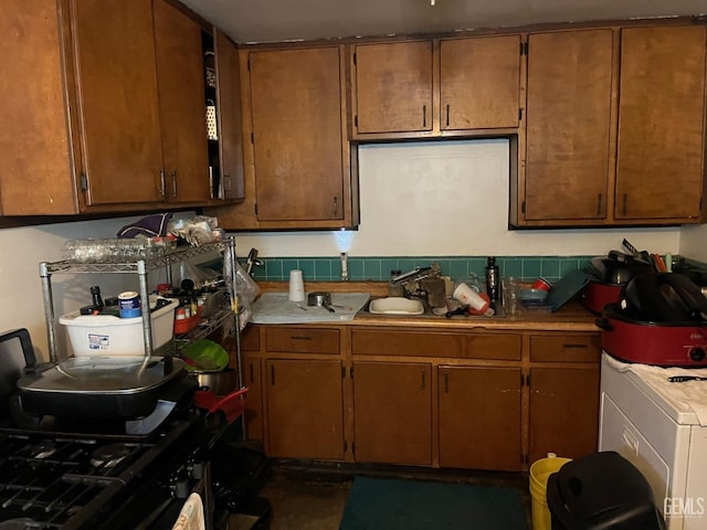 kitchen with sink