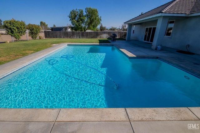 1850 Verdugo Ln, Bakersfield, CA 93312 - view of pool with a fenced backyard and a patio