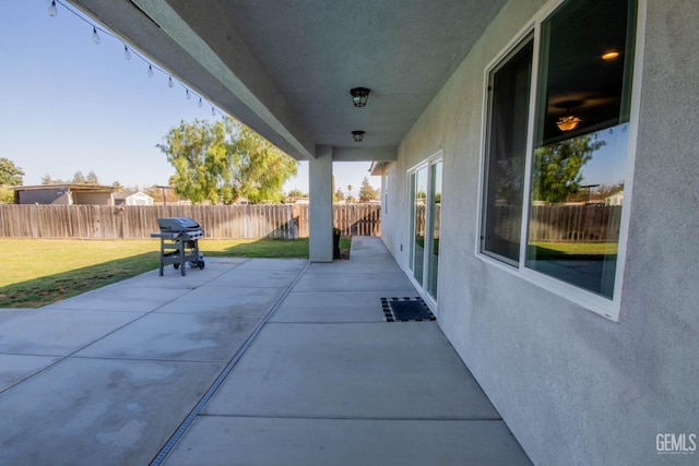 1850 Verdugo Ln, Bakersfield, CA 93312 - fenced backyard featuring a patio and area for grilling