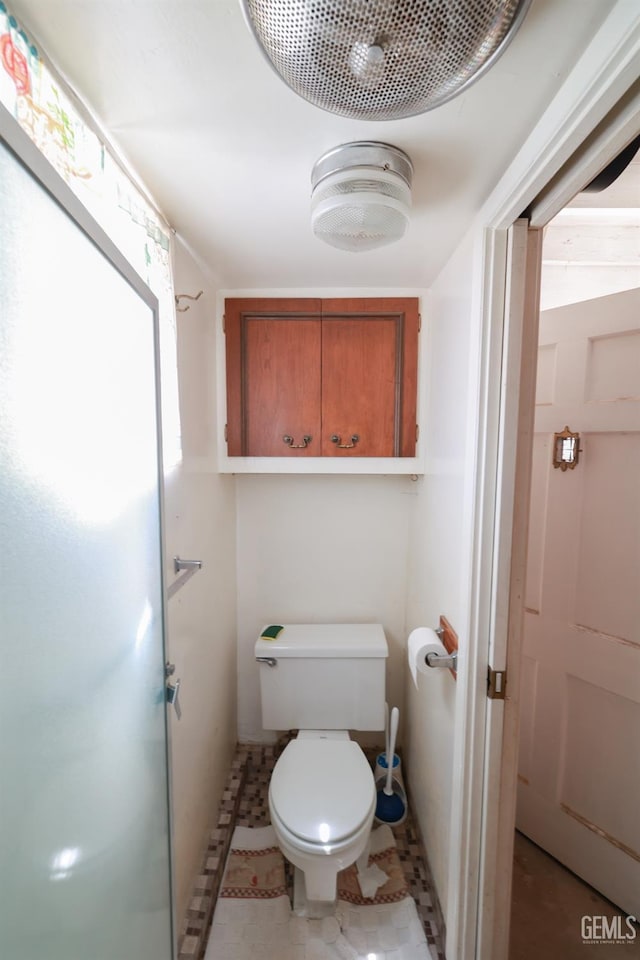 bathroom with toilet