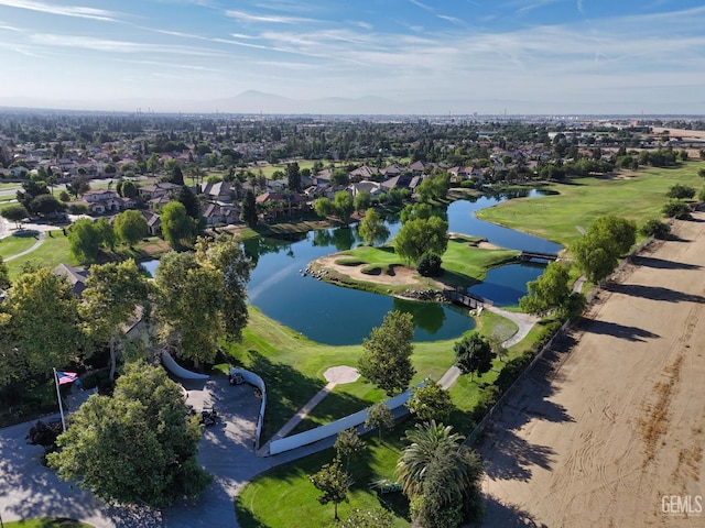 5219 Port Dr, Bakersfield, CA 93312 - view of property location with a water and mountain view, nearby suburban area, and a golf club