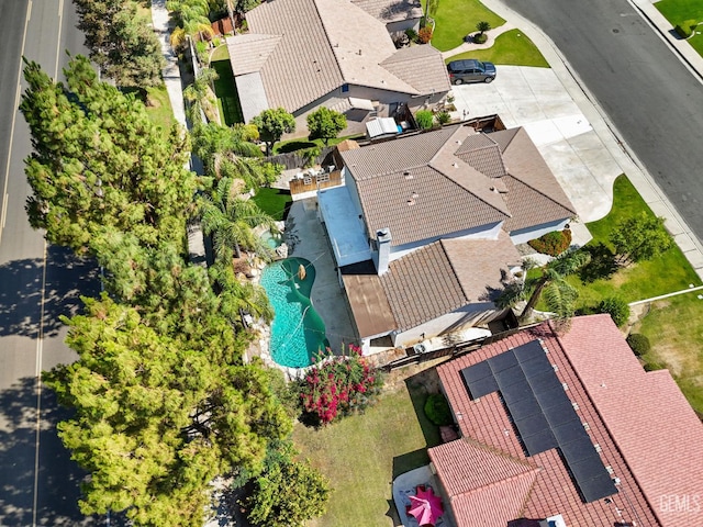 5219 Port Dr, Bakersfield, CA 93312 - bird's eye view of a pool area