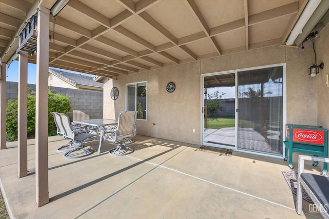 3601 Villa Lante St, Bakersfield, CA 93308 - view of patio with outdoor dining area