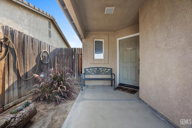 3601 Villa Lante St, Bakersfield, CA 93308 - doorway to property featuring stucco siding