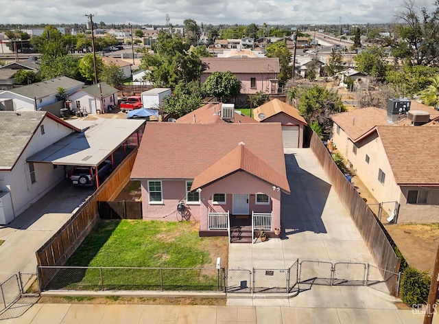 814 Eureka St, Bakersfield, CA 93305 - aerial view of residential area