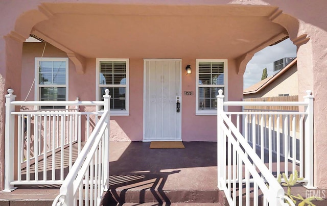 814 Eureka St, Bakersfield, CA 93305 - property entrance with covered porch and stucco siding
