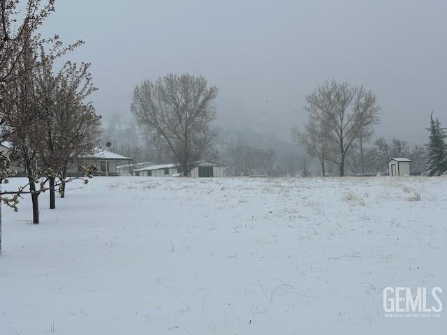 view of yard featuring a rural view and a mountain view