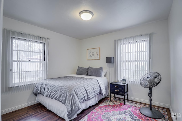 2849 Alturas Dr, Bakersfield, CA 93305 - bedroom with baseboards and wood finished floors