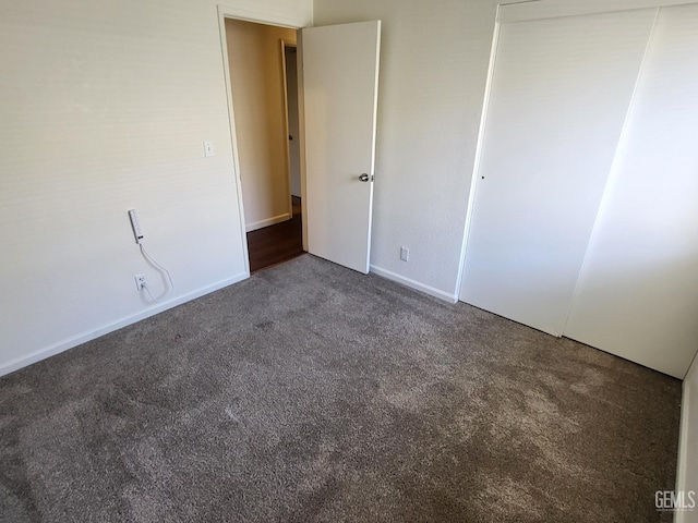 11511 Bay Meadows Ln, Bakersfield, CA 93312 - unfurnished bedroom featuring carpet floors and a closet