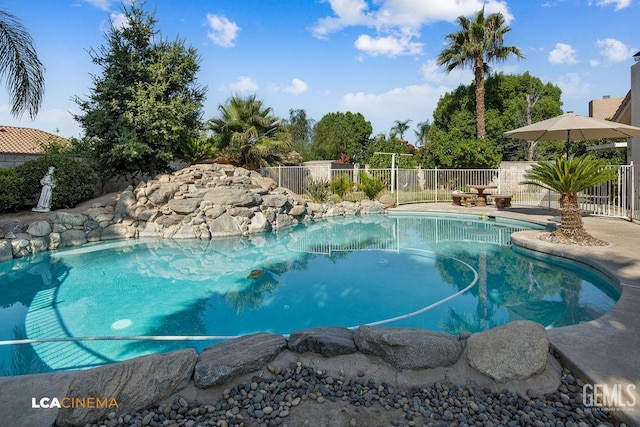 13019 Queen Palm Ct, Bakersfield, CA 93314 - view of swimming pool