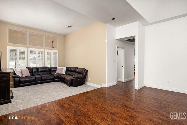 13019 Queen Palm Ct, Bakersfield, CA 93314 - living room with wood finished floors and a towering ceiling