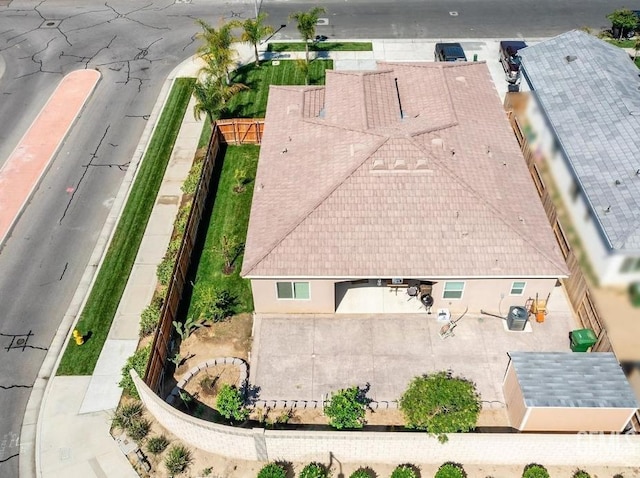 1756 Bautista Ave, Wasco, CA 93280 - aerial view of property and surrounding area
