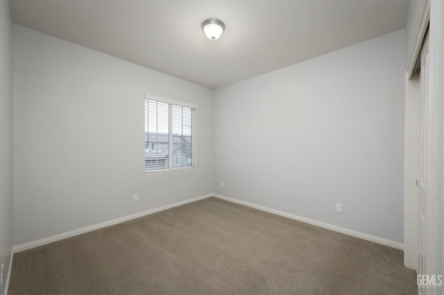 empty room featuring carpet