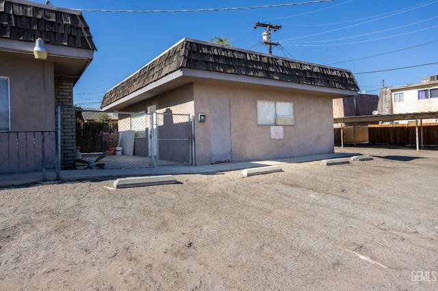 view of back of house