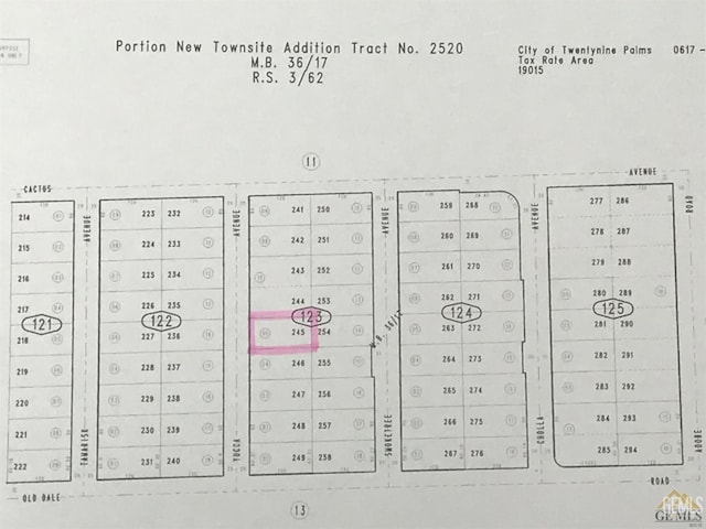 0 Yucca Ave, Twentynine Palms CA, 92277 land for sale