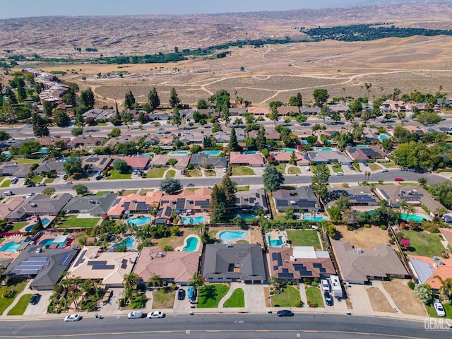 3700 Christmas Tree Ln, Bakersfield, CA 93306 - aerial view of property's location with a pool area