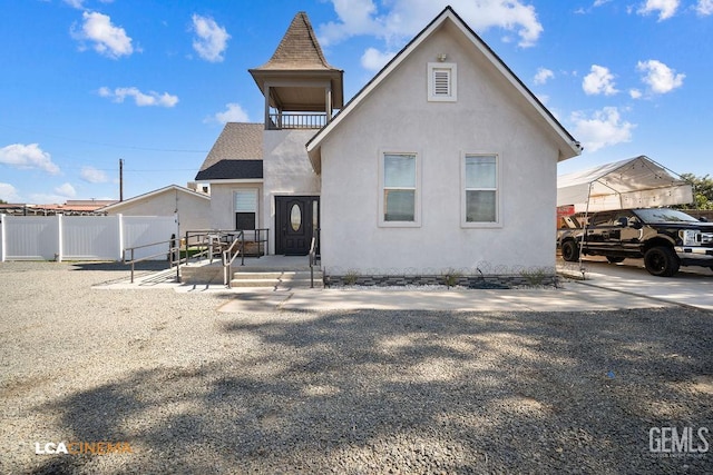 4620 Taft Hwy, Bakersfield, CA 93313 - rear view of property featuring stucco siding