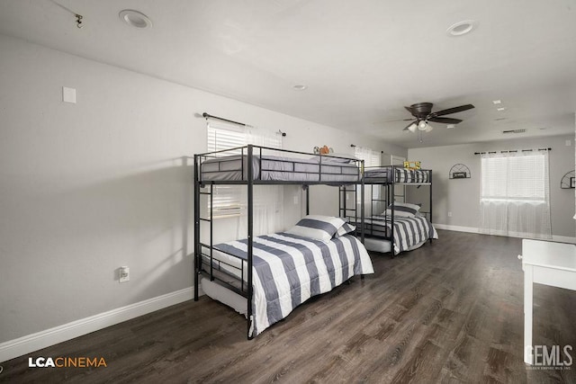 4620 Taft Hwy, Bakersfield, CA 93313 - bedroom with wood finished floors and multiple windows