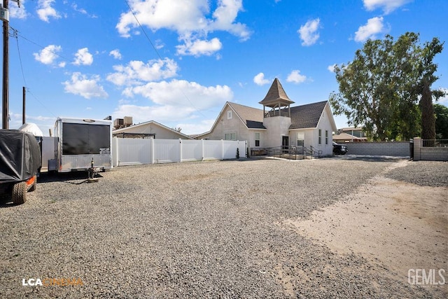 4620 Taft Hwy, Bakersfield, CA 93313 - back of house with stucco siding