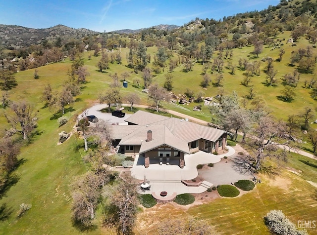 aerial view