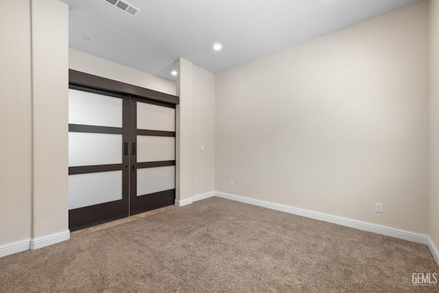 14822 Plumeria Ct, Bakersfield, CA 93314 - unfurnished bedroom with carpet floors, baseboards, and recessed lighting