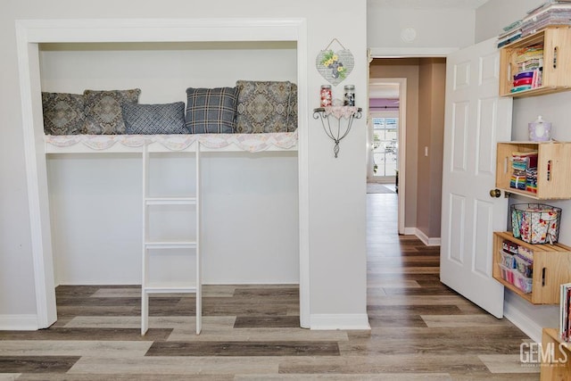7116 Jolynn St, Bakersfield, CA 93308 - bedroom featuring wood finished floors and baseboards