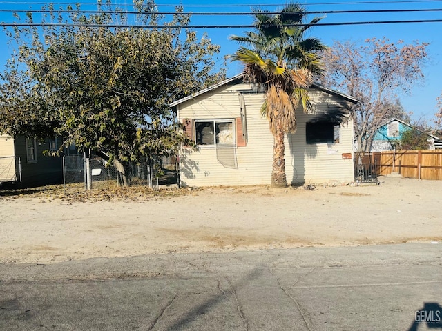 view of side of property