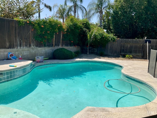 2304 Mountain Oak Rd, Bakersfield, CA 93311 - view of pool with a fenced backyard