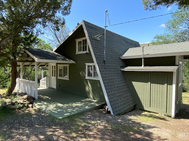 4700 Caliente Bodfish Rd, Caliente, CA 93518 - rear view of property with a shingled roof