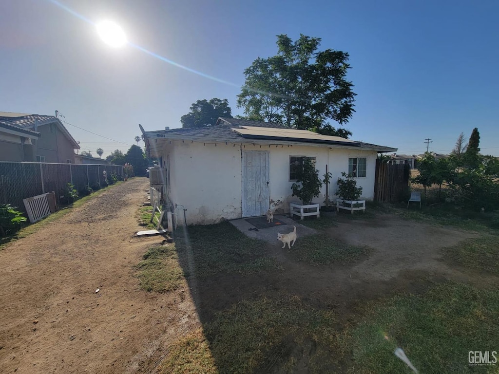 view of rear view of house