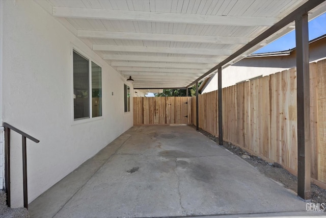 164 Rodriguez Ave, Shafter, CA 93263 - view of patio with an attached carport