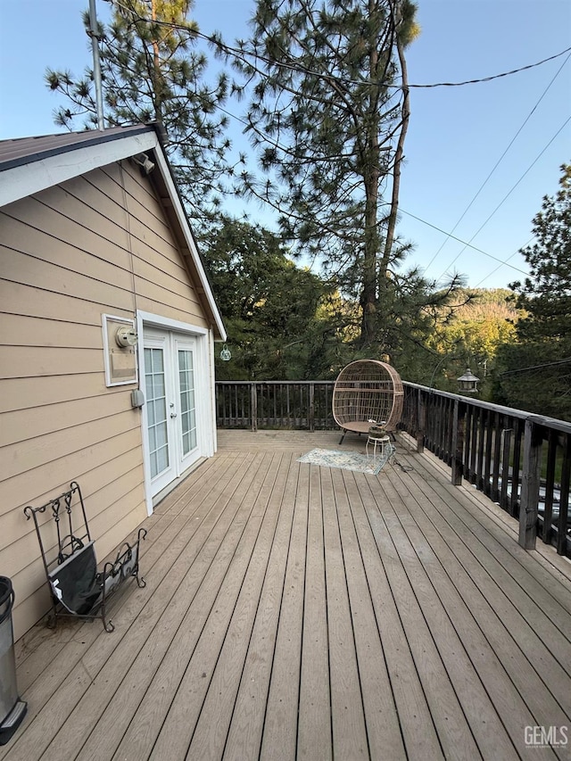 45864 Upndown Rd, Posey, CA 93260 - deck featuring french doors