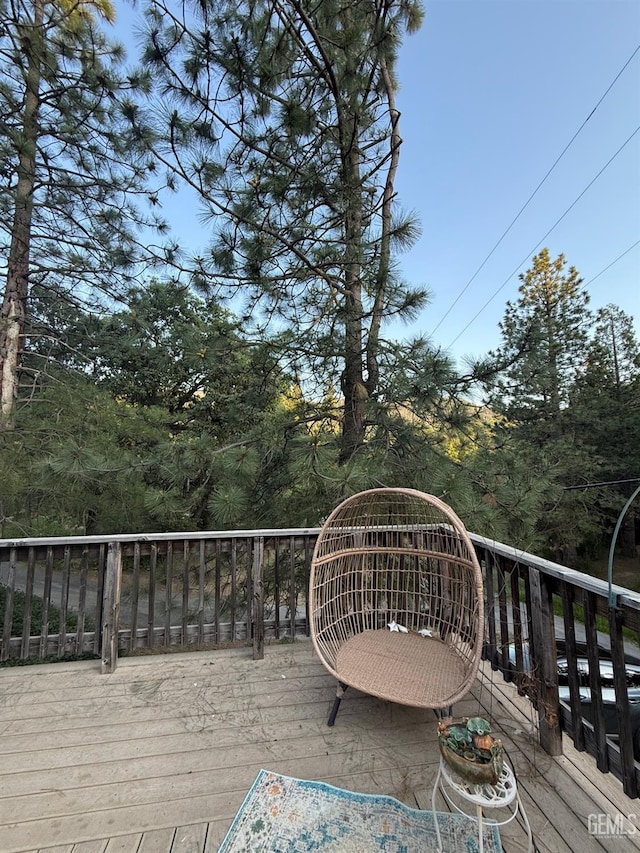 45864 Upndown Rd, Posey, CA 93260 - view of wooden deck