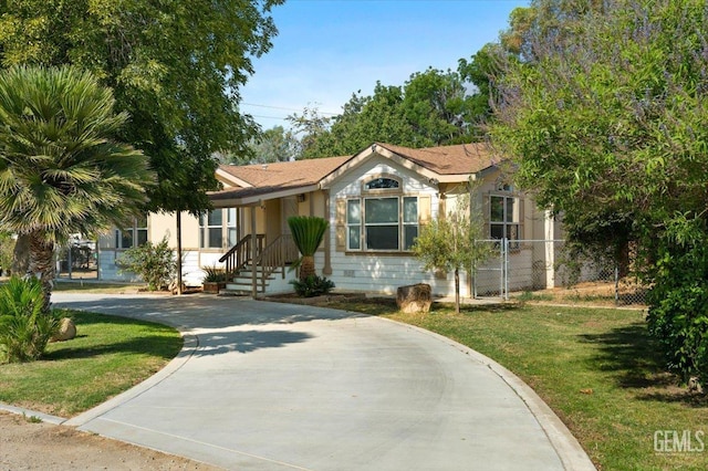 22940 Fast Ct, Bakersfield, CA 93314 - view of front of house with concrete driveway