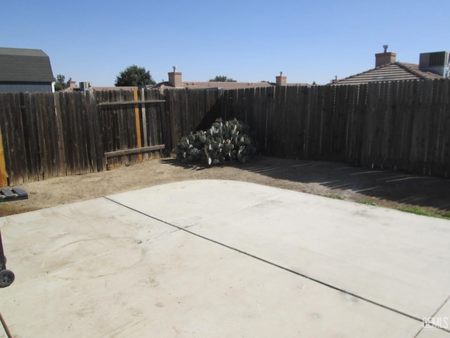 view of patio