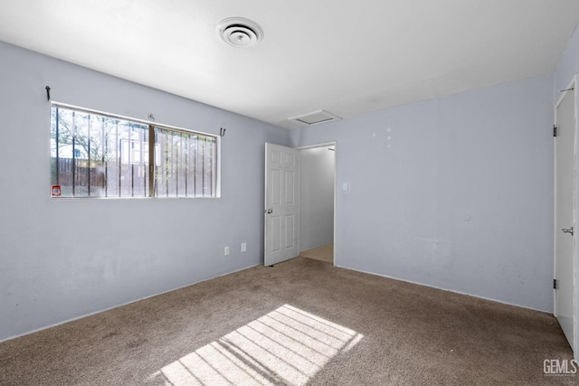 2617 Auburn Ct, Bakersfield, CA 93306 - unfurnished bedroom featuring attic access and carpet floors