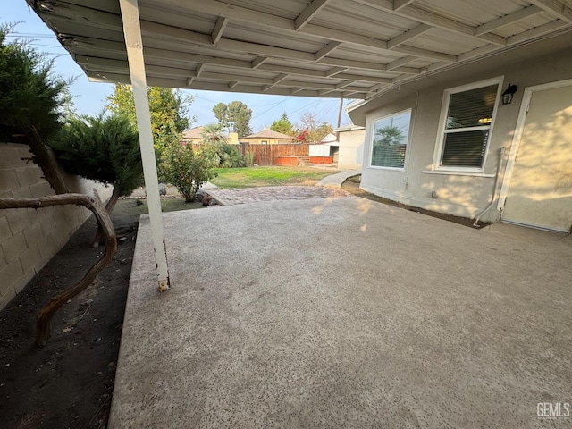 view of patio / terrace