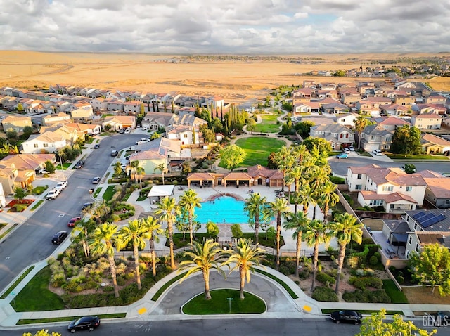 11102 Patagonia Way, Bakersfield, CA 93306 - aerial view of property's location featuring nearby suburban area and a pool
