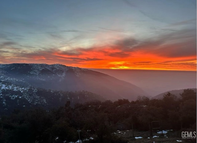 property view of mountains
