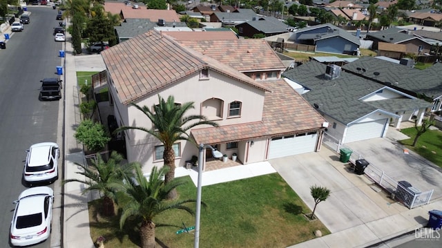 birds eye view of property featuring a residential view