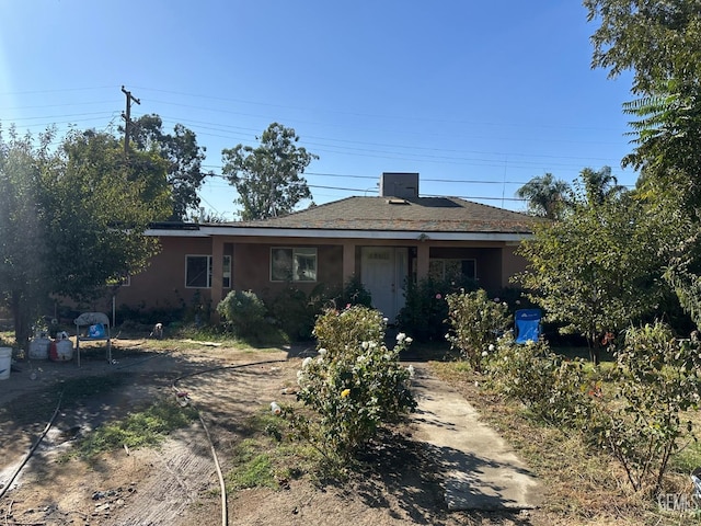 view of ranch-style home