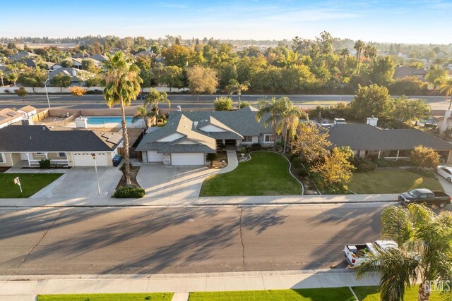 14013 Laverton Ave, Bakersfield, CA 93314 - aerial perspective of suburban area