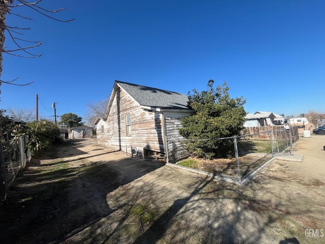 view of home's exterior