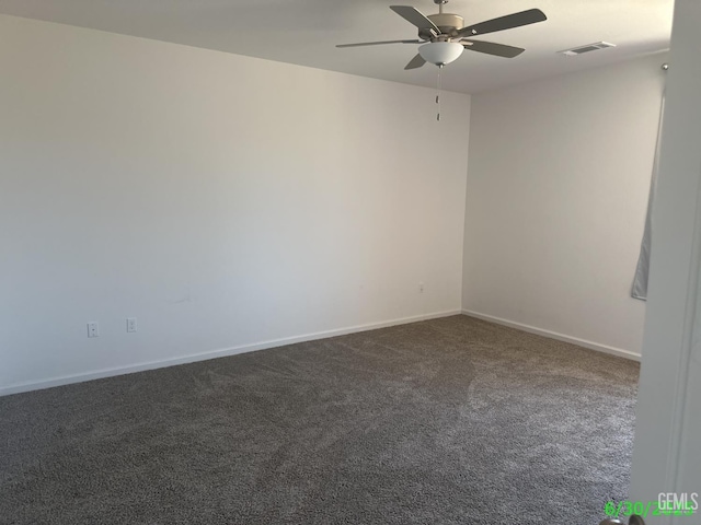 716 Montejo Ct, Delano, CA 93215 - unfurnished room featuring carpet floors and ceiling fan