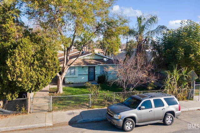 view of obstructed view of property