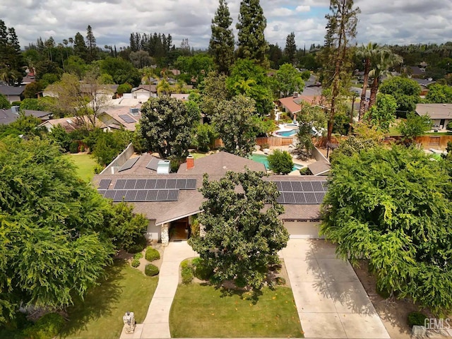 7408 Dos Rios Way, Bakersfield, CA 93309 - drone / aerial view with a residential view