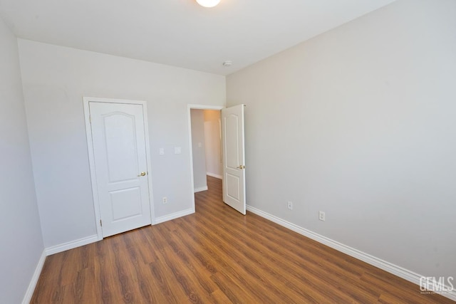 6720 Alderbrook Ln, Bakersfield, CA 93312 - unfurnished bedroom featuring wood finished floors and baseboards