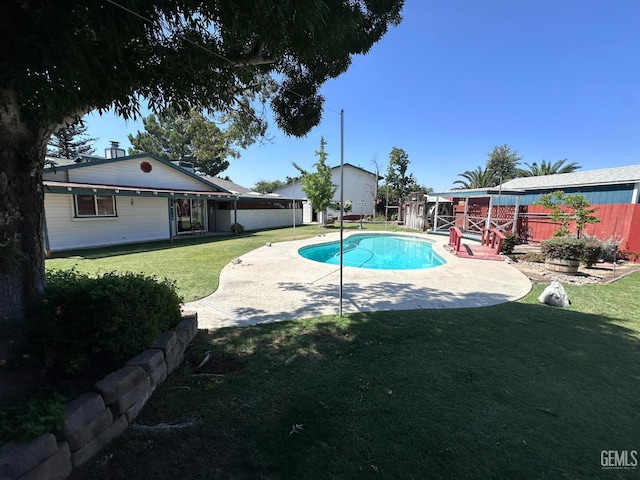 4049 Liz Dr, Bakersfield, CA 93312 - view of pool featuring a patio area