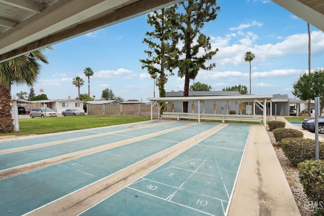 4401 Hughes Ln Unit 148, Bakersfield, CA 93304 - view of home's community featuring shuffleboard